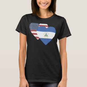 Nationale Flagge Nicaraguas Souvenir für Männer Fr T-Shirt