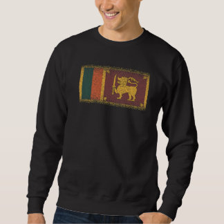 Nationale Flagge Sri Lankas Souvenir für Männer Fr Sweatshirt