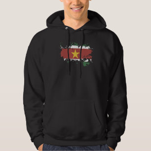 Nationale Flagge Suriname-Souvenir für Männer Frau Hoodie