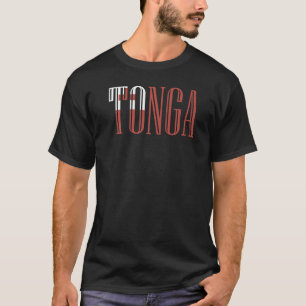 Nationale Flagge Tonga-Souvenir für Männer - Fraue T-Shirt