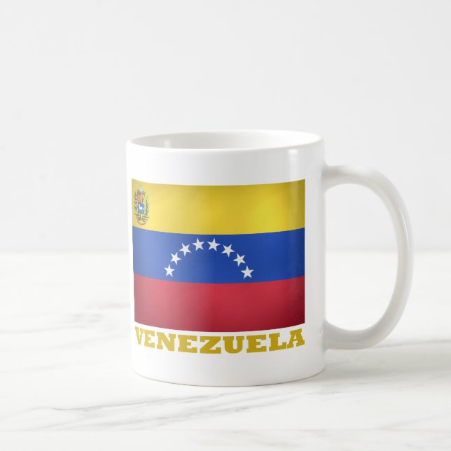 Nationale Flagge Venezuelas Tasse (Rechts)