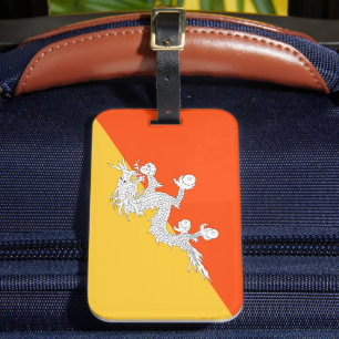 Nationale Flagge von Bhutan OtterBox Gepäckanhänger