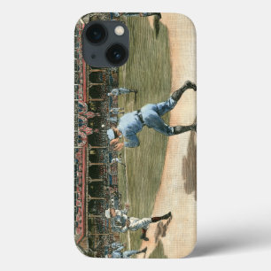 Nationale Liga-Baseball-Spiel 1886 Case-Mate iPhone Hülle