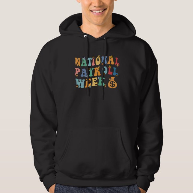 Nationale Lohnwoche Hoodie (Vorderseite)