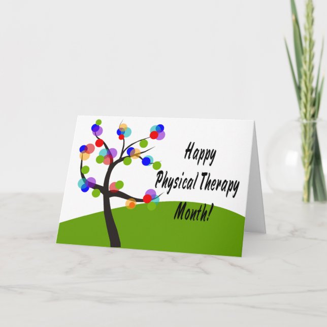 Nationale Monatskarte für Physikalische Therapie Karte (Vorderseite)