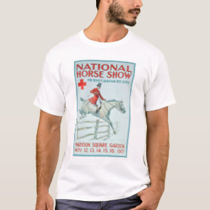 Nationale Pferdeshow für das rote Kreuz (US00281) T-Shirt