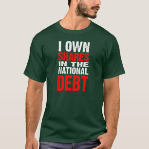 Nationale Schulden (dunkel) - besonders T-Shirt