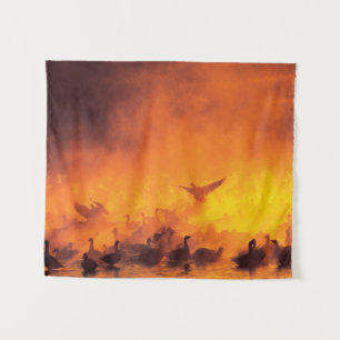 Nationale Schutzhütte Bosque del Apache, NM Wandteppich