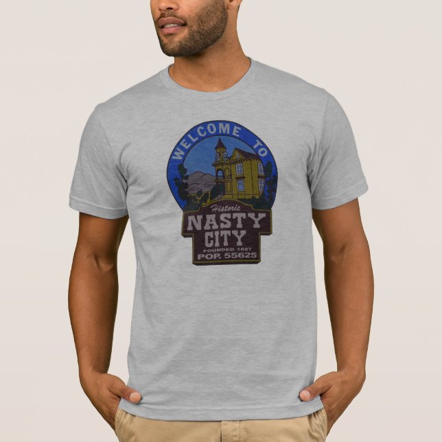 nationale Stadt Kalifornien T-Shirt (Vorderseite)
