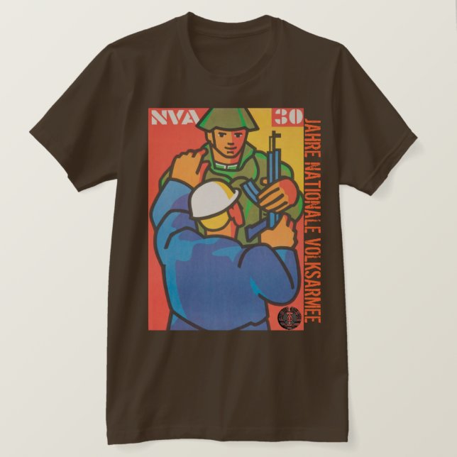 NATIONALE VOLKSARMEE T-Shirt (Design vorne)