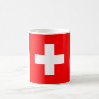 Nationale Weltflagge der Schweiz