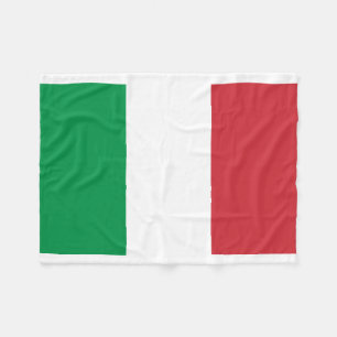 Nationale Weltflagge Italiens Fleecedecke