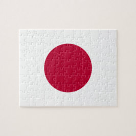 Nationale Weltflagge Japans Puzzle