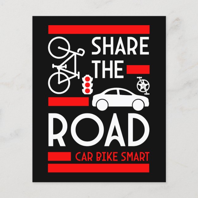 Nationale Woche der Straßenverkehrssicherheit Flyer (Vorne)