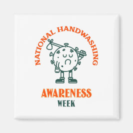Nationale Woche zur Sensibilisierung für Handwasch Magnet