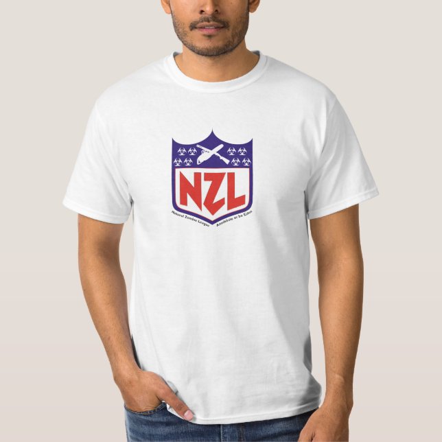 Nationale Zombie-Liga T-Shirt (Vorderseite)