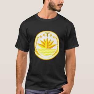 Nationalemblem Bangladeschs T-Shirt