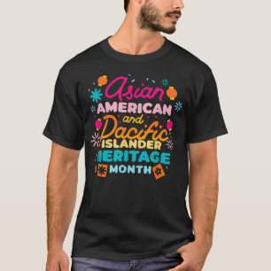 Nationaler asiatisch-amerikanischer und pazifische T-Shirt