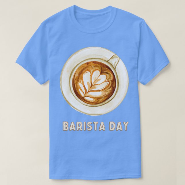 Nationaler Barista-Tag 13 T-Shirt (Design vorne)