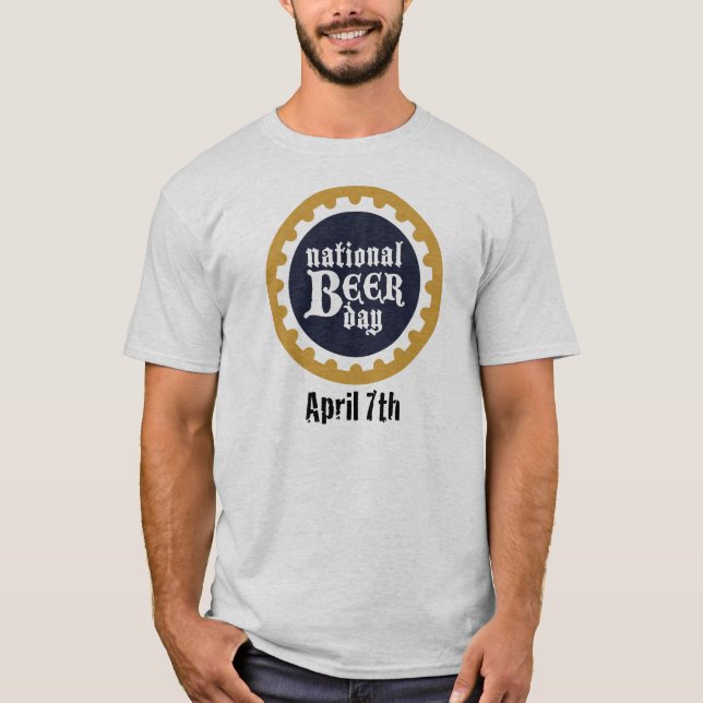 Nationaler Bier-TagesT - Shirt (Vorderseite)