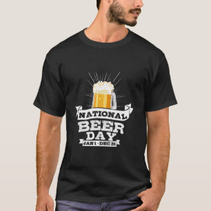 Nationaler Biertag Bier für Craft Beer T-Shirt