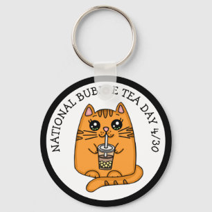 Nationaler Bubble Tea Day - 30. April Schlüsselanhänger