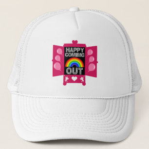 Nationaler Coming Out Day Truckerkappe