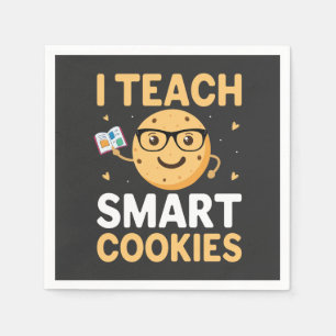 Nationaler Cookie-Tag, ich lehre Smart Cookies Serviette