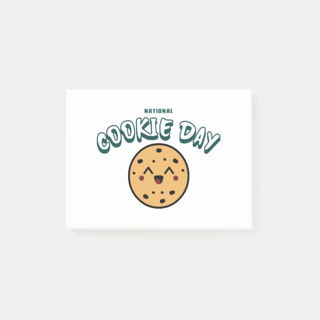Nationaler Cookie-Tag Post-it Klebezettel (Vorderseite)