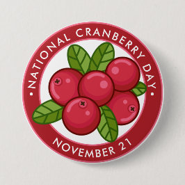 Nationaler Cranberry-Tag, Cranberries Button