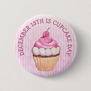 Nationaler Cupcake Day 15. Dezember Button