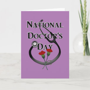 Nationaler Doktortag Karte