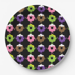 Nationaler Donut-Tag Pappteller