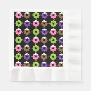 Nationaler Donut-Tag Serviette