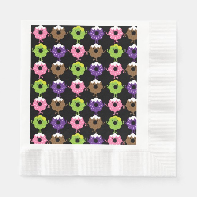 Nationaler Donut-Tag Serviette (Vorderseite)
