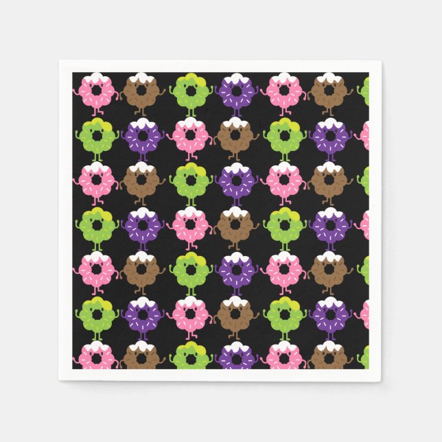 Nationaler Donut-Tag Serviette (Vorderseite)