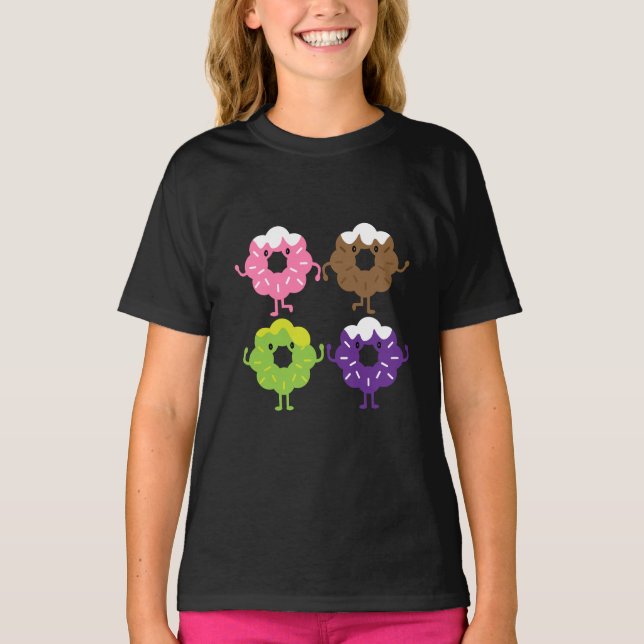Nationaler Donut-Tag T-Shirt (Vorderseite)