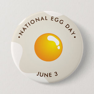 Nationaler Eiertag Button