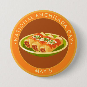 Nationaler Enchilada-Tag Button