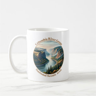 Nationaler Erholungsgebiet Columbia River Gorge Kaffeetasse
