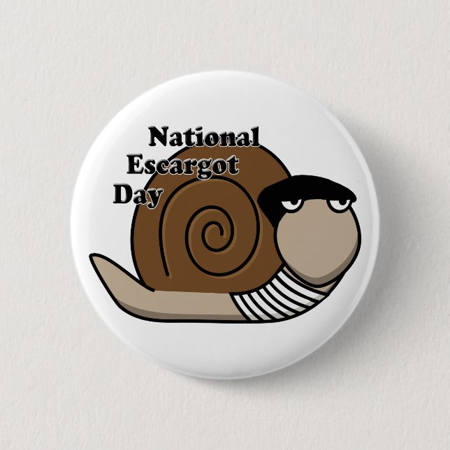 Nationaler Escardtag Button (Vorderseite)