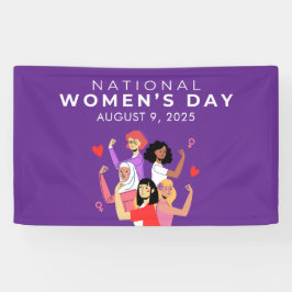 Nationaler Frauentag Banner