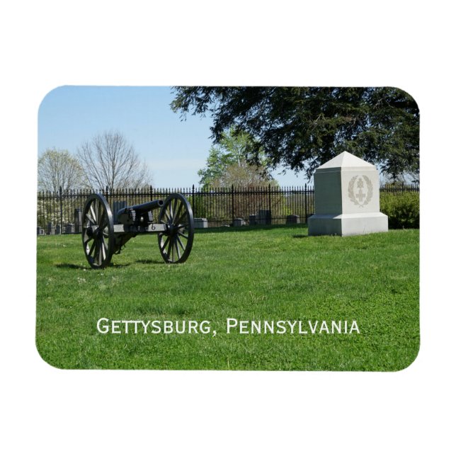 Nationaler Friedhof Gettysburg Magnet (Horizontal)
