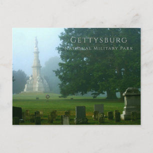 Nationaler Friedhof Gettysburg Postkarte