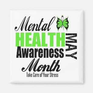 Nationaler Gesundheits-Bewusstseins-Monat Magnet