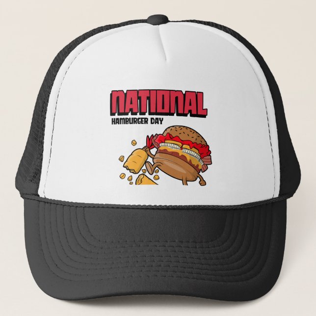 Nationaler Hamburger Tag Truckerkappe (Vorderseite)