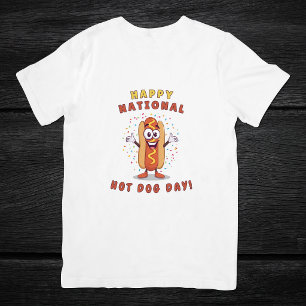 Nationaler Hot Dog Tag Frauen T-Shirt