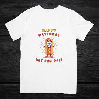 Nationaler Hot Dog Tag Frauen T-Shirt