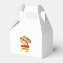 Nationaler Hot Dog Tag Retro-Lebensmittelkunst