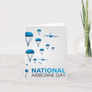 Nationaler Im Flugzeug Tag Karte